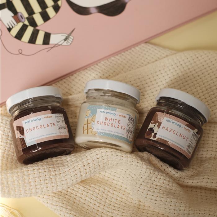 Selai Mini Vegan Roti Eneng x Melts – Chocolate